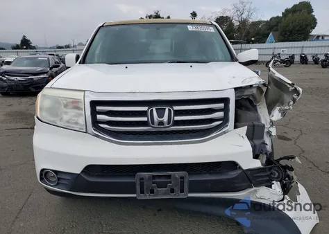 2013 Honda Pilot Exl z USA, uszkodzony, nr VIN 5FNYF3H52DB029705